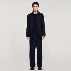 Sandro Paris Camisas-Camiseta Abotoada