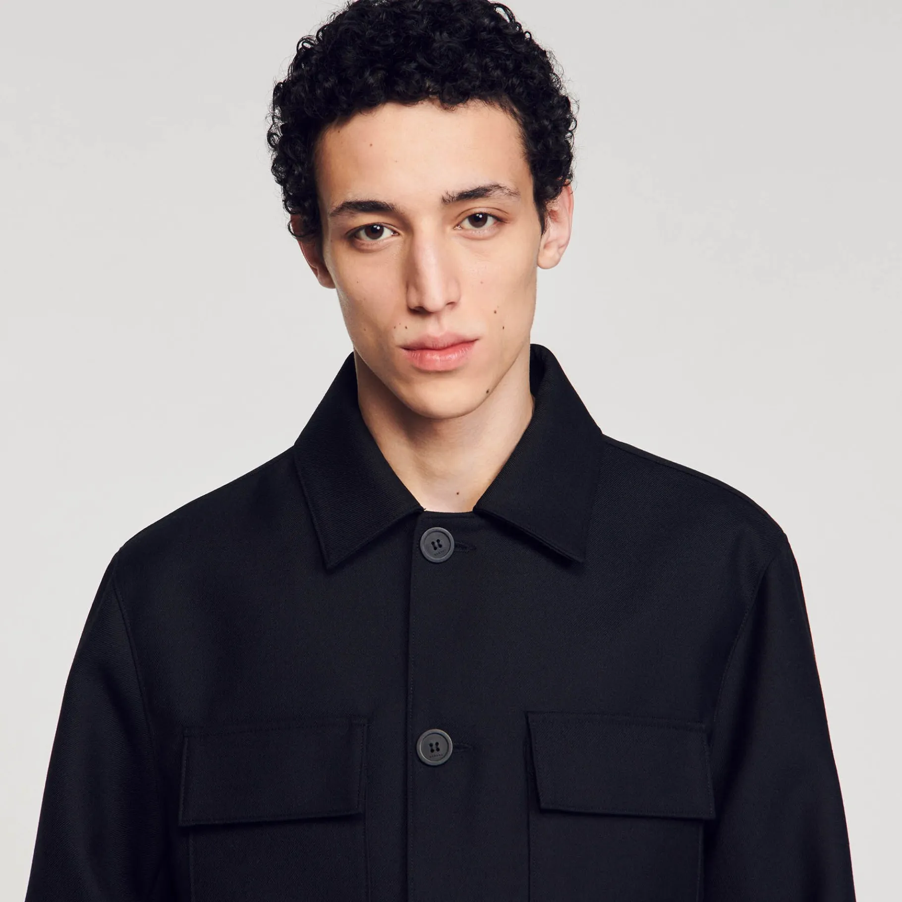 Sandro Paris Camisas-Camiseta Abotoada