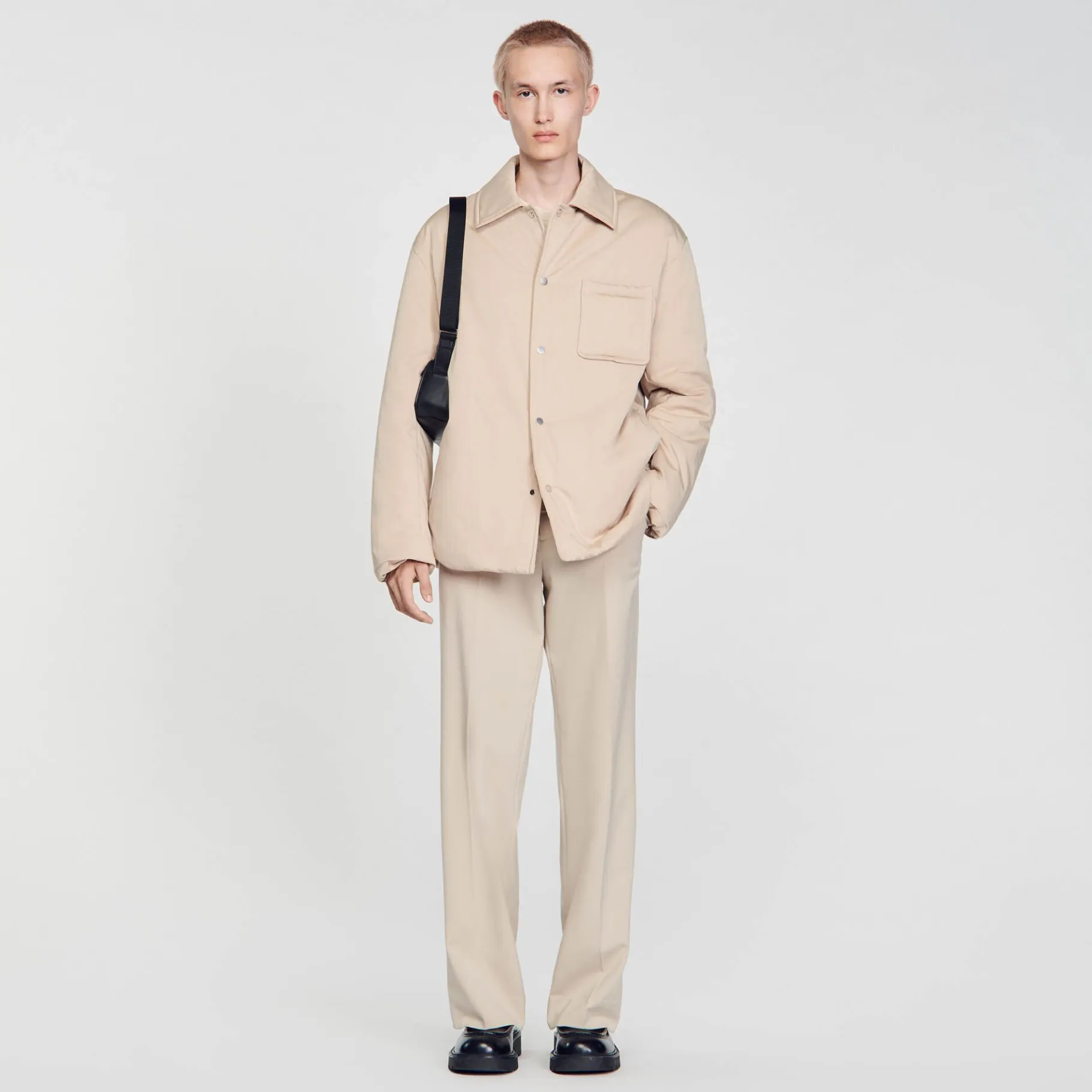 Sandro Paris Camisas-Camiseta Acolchoada