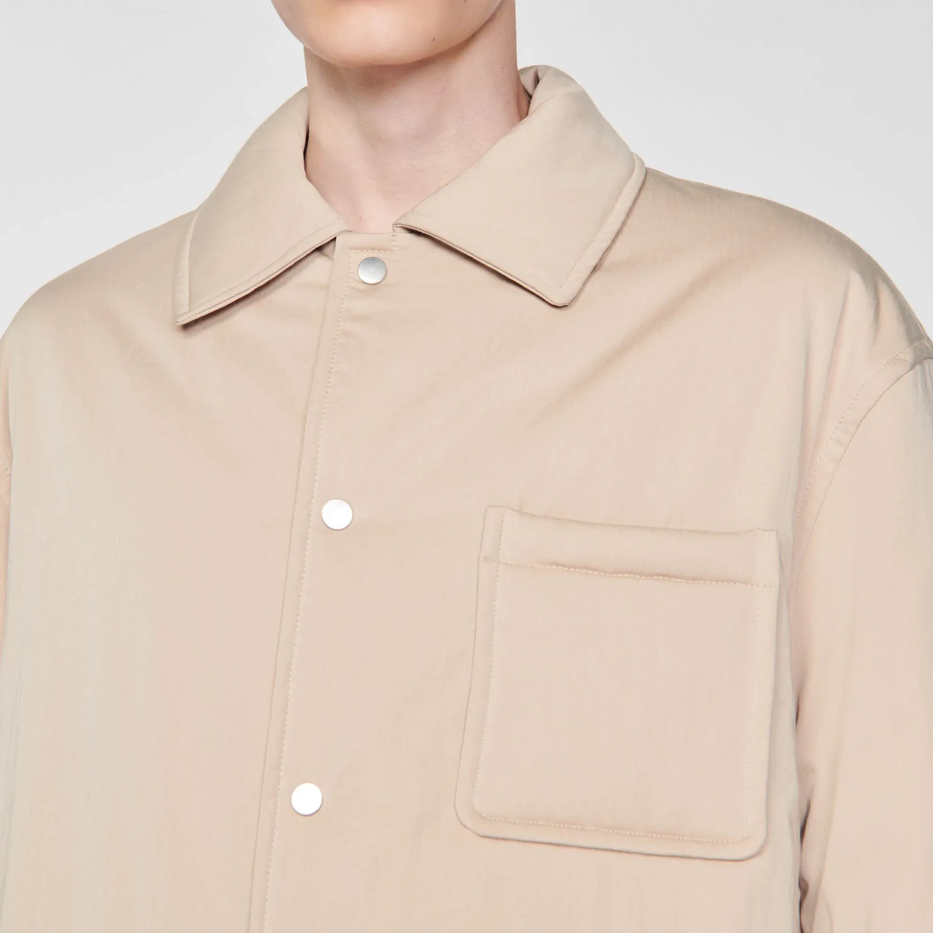 Sandro Paris Camisas-Camiseta Acolchoada