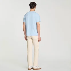 Sandro Paris Camisetas E Pólos-Camiseta Com Patch Cruzado Quadrado