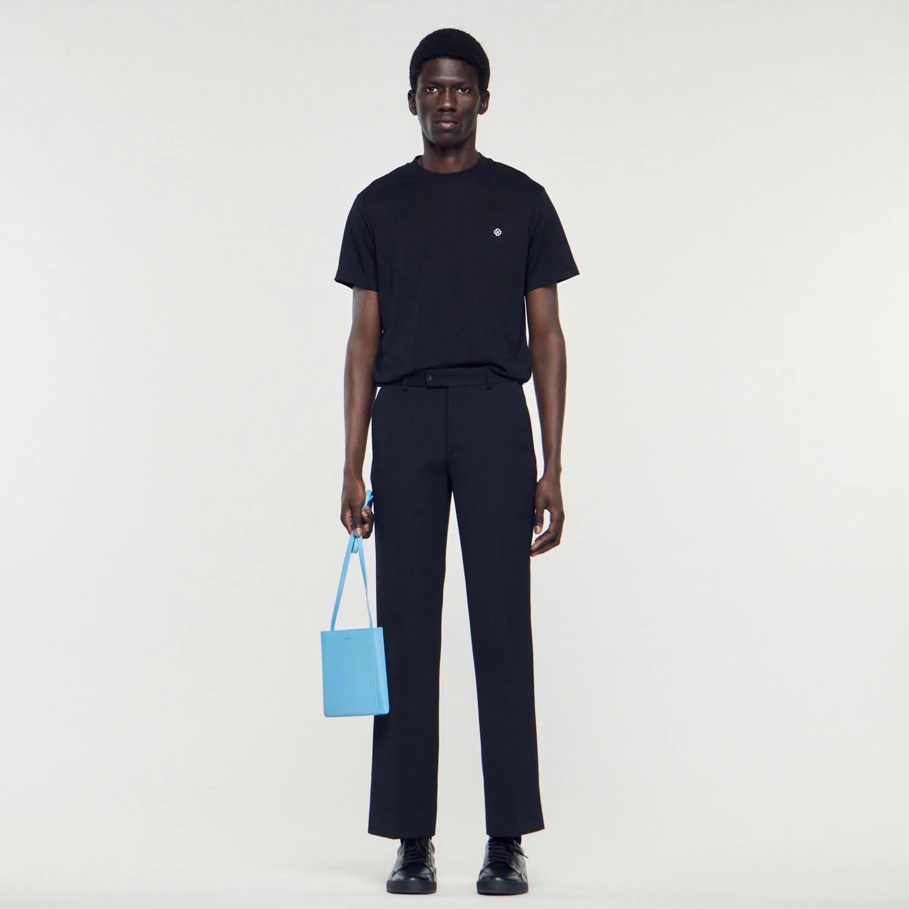 Sandro Paris Camisetas E Pólos-Camiseta Com Patch Cruzado Quadrado