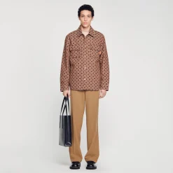 Sandro Paris Camisas-Camiseta Cruzada Quadrada