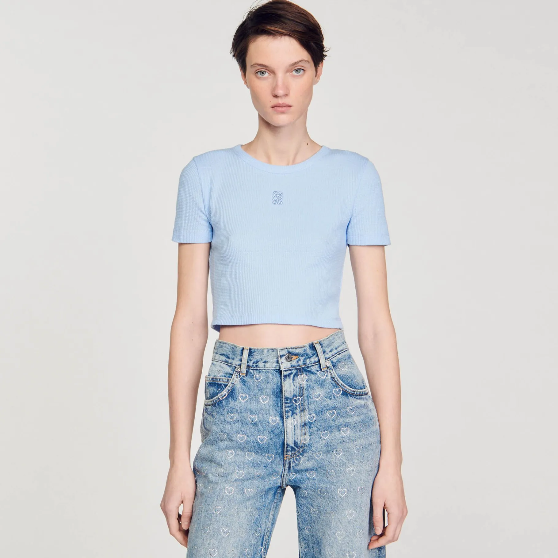 Sandro Paris Camisetas-Camiseta Curta