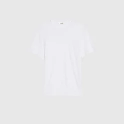 Sandro Paris Camisetas E Pólos-Camiseta De Linho Certificada