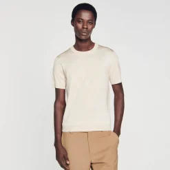 Sandro Paris Camisetas E Pólos-Camiseta De Malha