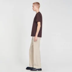 Sandro Paris Camisetas E Pólos-Camiseta De Manga Curta