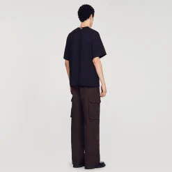 Sandro Paris Camisetas E Pólos-Camiseta Grande