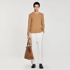 Sandro Paris Suéteres E Coletes-Camisola De La