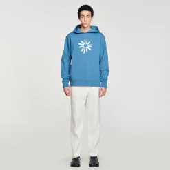 Sandro Paris Moletons E Jogging-Capuz De Algodao Com Flor