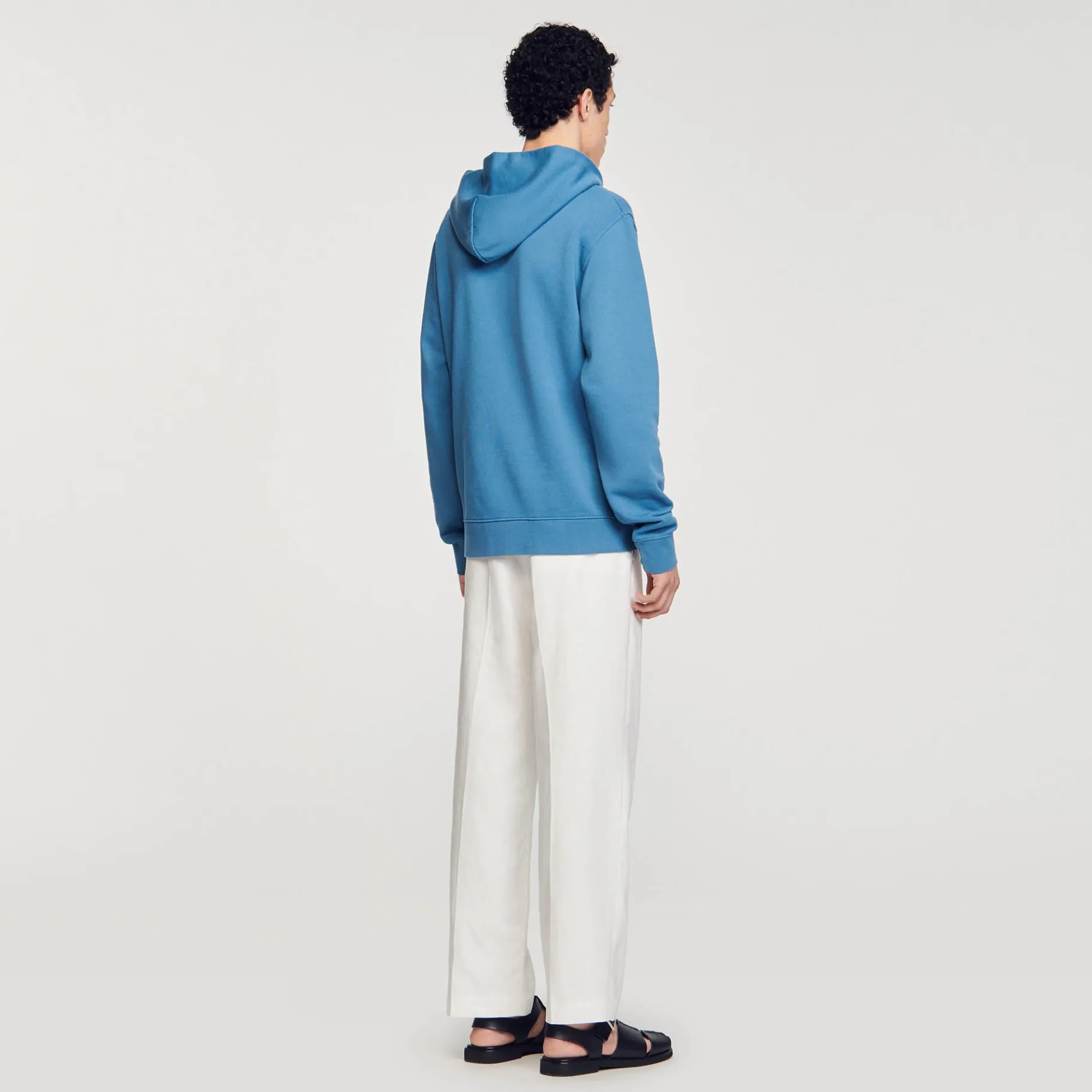 Sandro Paris Moletons E Jogging-Capuz De Algodao Com Flor