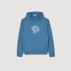 Sandro Paris Moletons E Jogging-Capuz De Algodao Com Flor