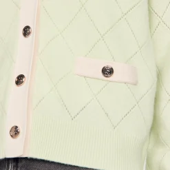 Sandro Paris Suéteres E Cardigans-Cardiga Bicolor