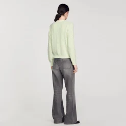 Sandro Paris Suéteres E Cardigans-Cardiga Bicolor