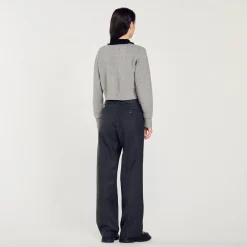 Sandro Paris Suéteres E Cardigans-Cardiga Curto