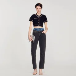 Sandro Paris Conjuntos-Cardiga Curto