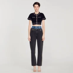 Sandro Paris Conjuntos-Cardiga Curto