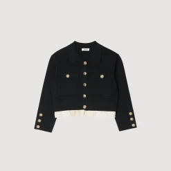 Sandro Paris Suéteres E Cardigans-Cardiga De Camisa