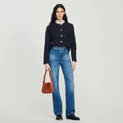 Sandro Paris Outros Acessórios-Cardiga De La Certificado