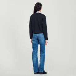 Sandro Paris Outros Acessórios-Cardiga De La Certificado