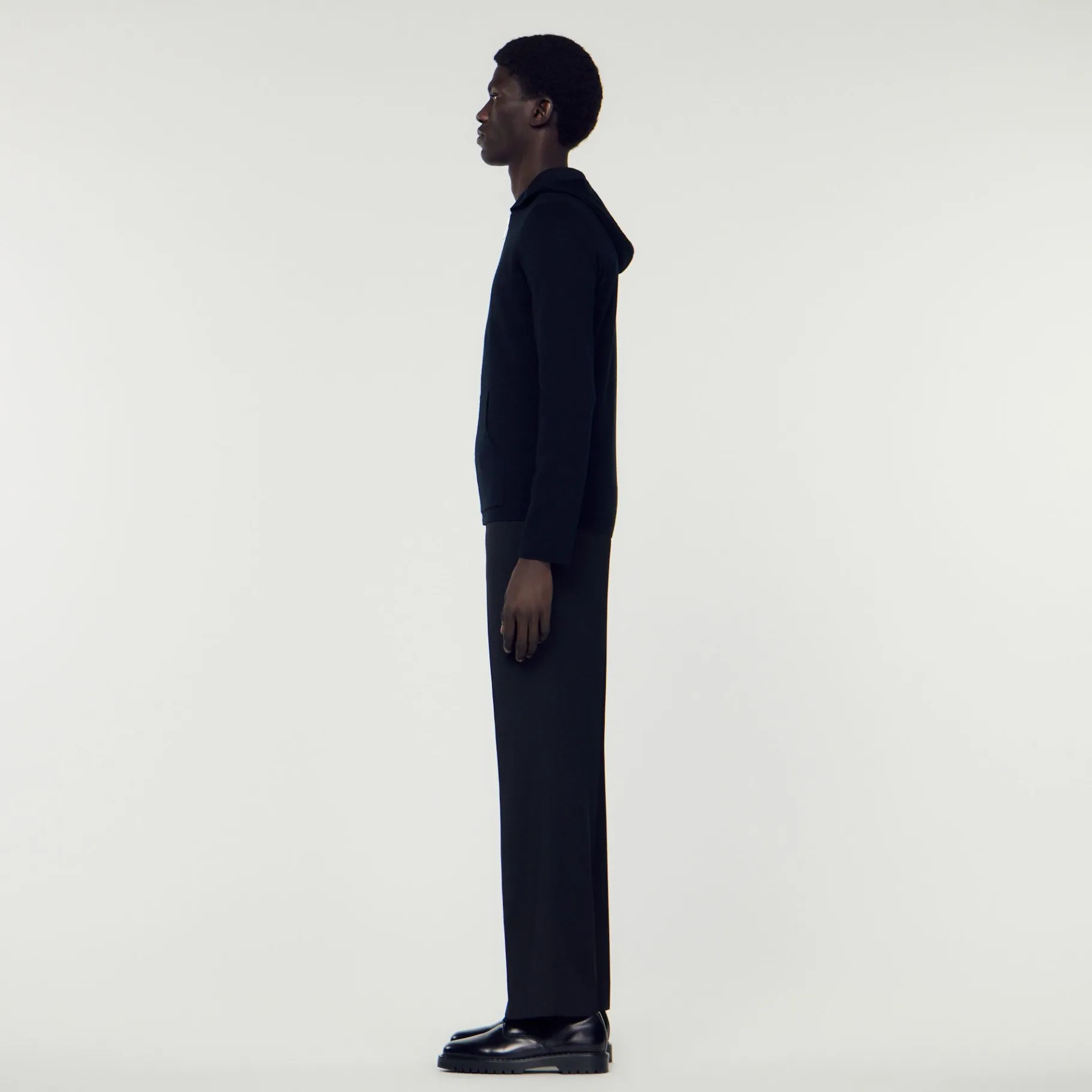 Sandro Paris Suéteres E Coletes-Cardigan Com Capuz E Ziper