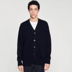Sandro Paris Suéteres E Coletes-Cardigan De Iaque