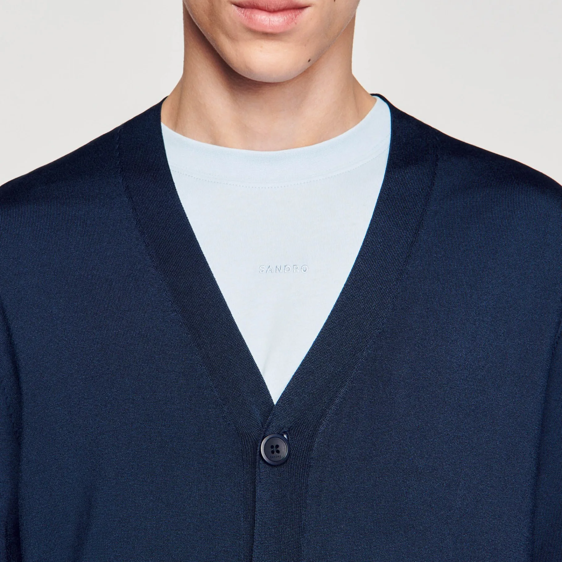 Sandro Paris Suéteres E Coletes-Cardigan De Malha