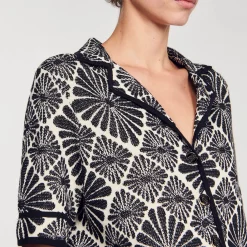 Sandro Paris Conjuntos-Cardigan Jacquard Floral