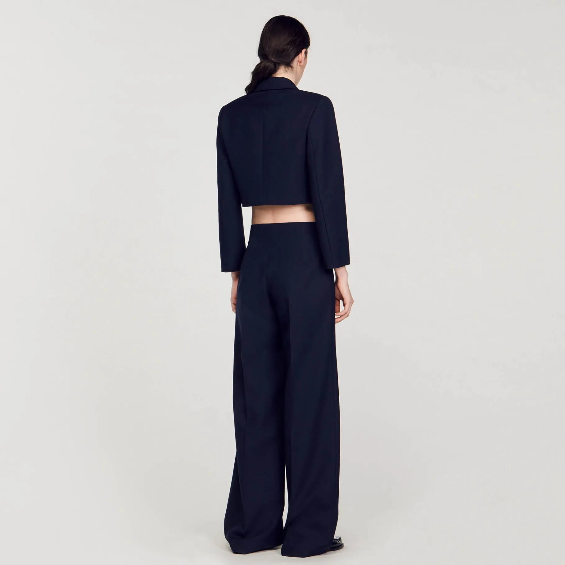 Sandro Paris Jaquetas E Jaquetas-Casaco Curto Trespassado