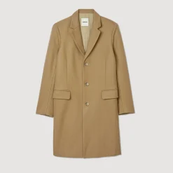 Sandro Paris Casacos E Jaquetas-Casaco De Pano De La