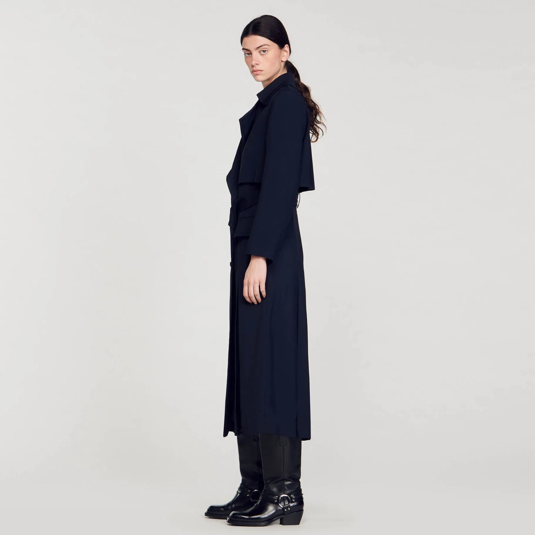 Sandro Paris Casacos-Casaco Longo