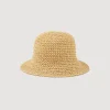 Sandro Paris Bones E Bobs-Chapeu Pescador Com Efeito Croche
