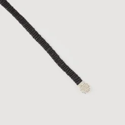 Sandro Paris Cintos-Cinto Elastico De Couro