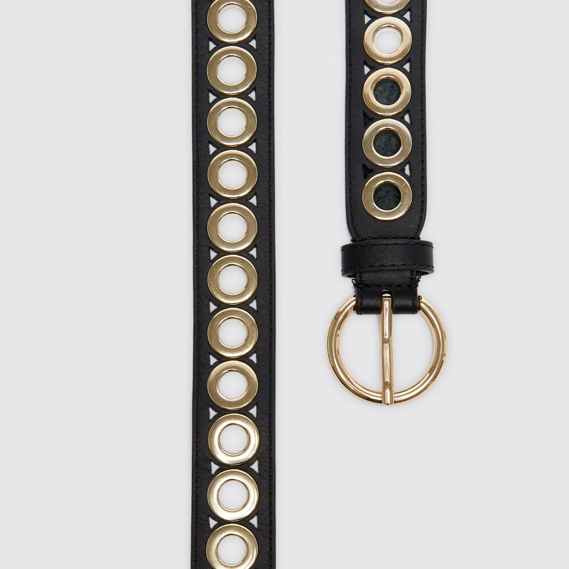 Sandro Paris Cintos-Cinto, Fivela Redonda E Ilhos