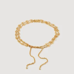 Sandro Paris Cintos-Cinto Joia Com Corrente Dupla