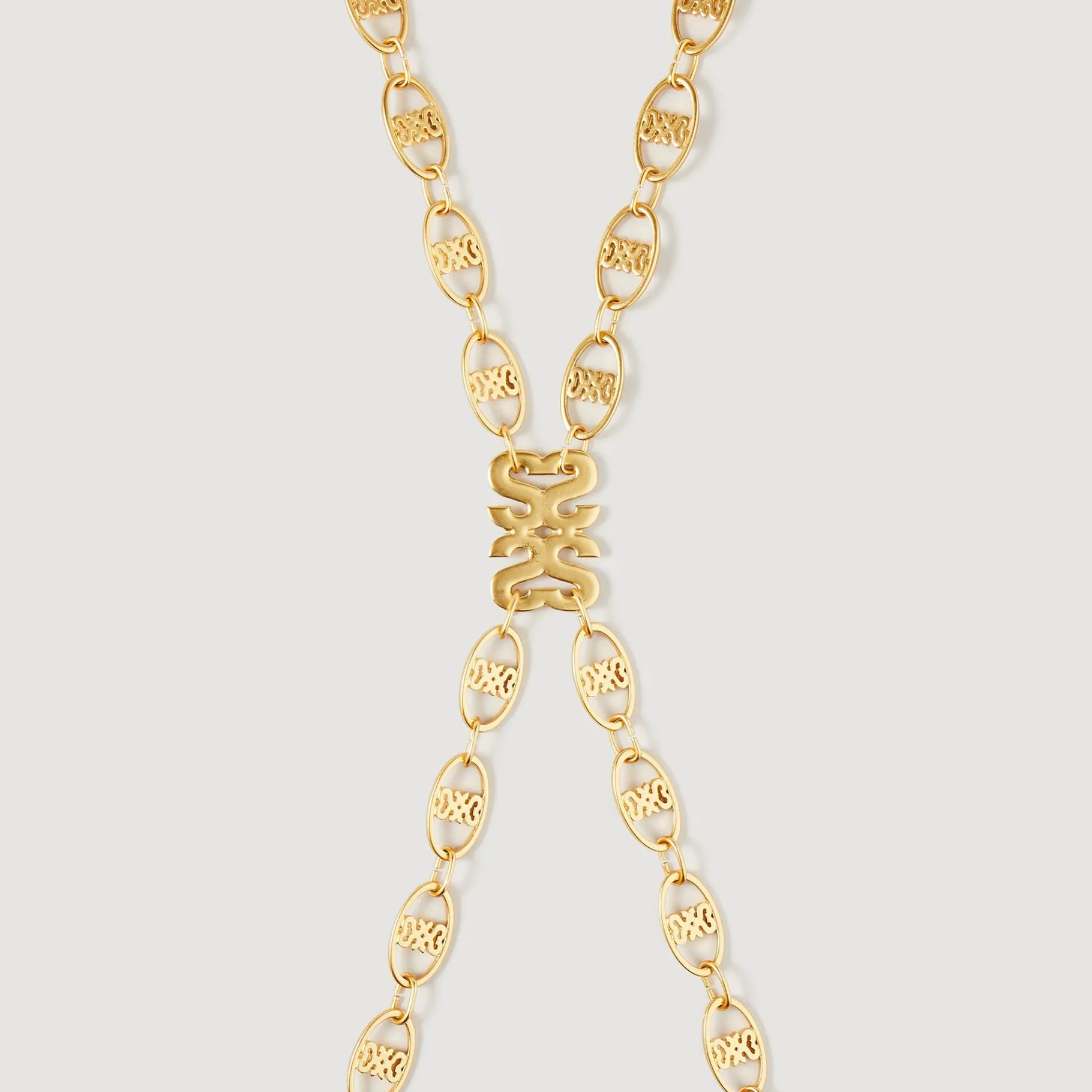 Sandro Paris Cintos-Cinto Joia Com Corrente Dupla