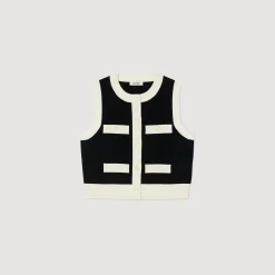 Sandro Paris Suéteres E Cardigans-Colete Cardiga