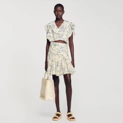 Sandro Paris Conjuntos-Cubra Com Flores E Babados