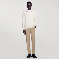 Sandro Paris Suéteres E Coletes-Gola Alta