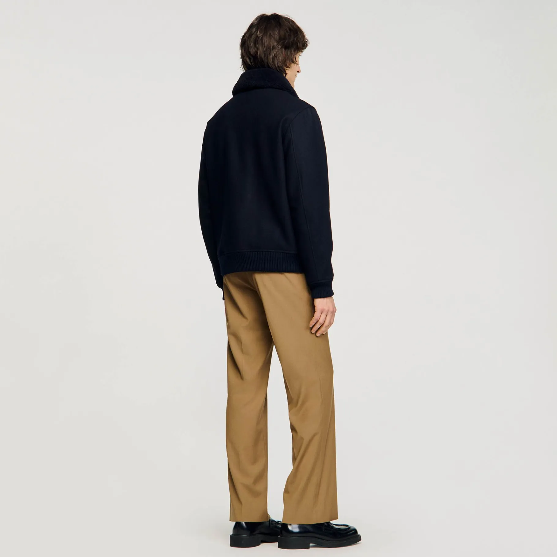 Sandro Paris Casacos E Jaquetas-Jaqueta Bomber De La