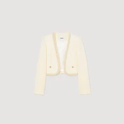 Sandro Paris Conjuntos-Jaqueta Curta De Sarja