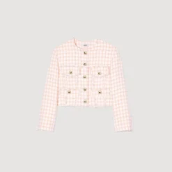 Sandro Paris Conjuntos-Jaqueta Curta De Sarja Fantasia