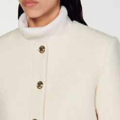 Sandro Paris Conjuntos-Jaqueta Curta De Tecido Atoalhado