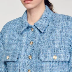 Sandro Paris Conjuntos-Jaqueta Curta De Tweed