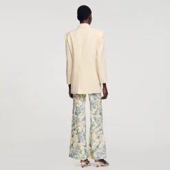 Sandro Paris Jaquetas E Jaquetas-Jaqueta De Alfaiataria Trespassada