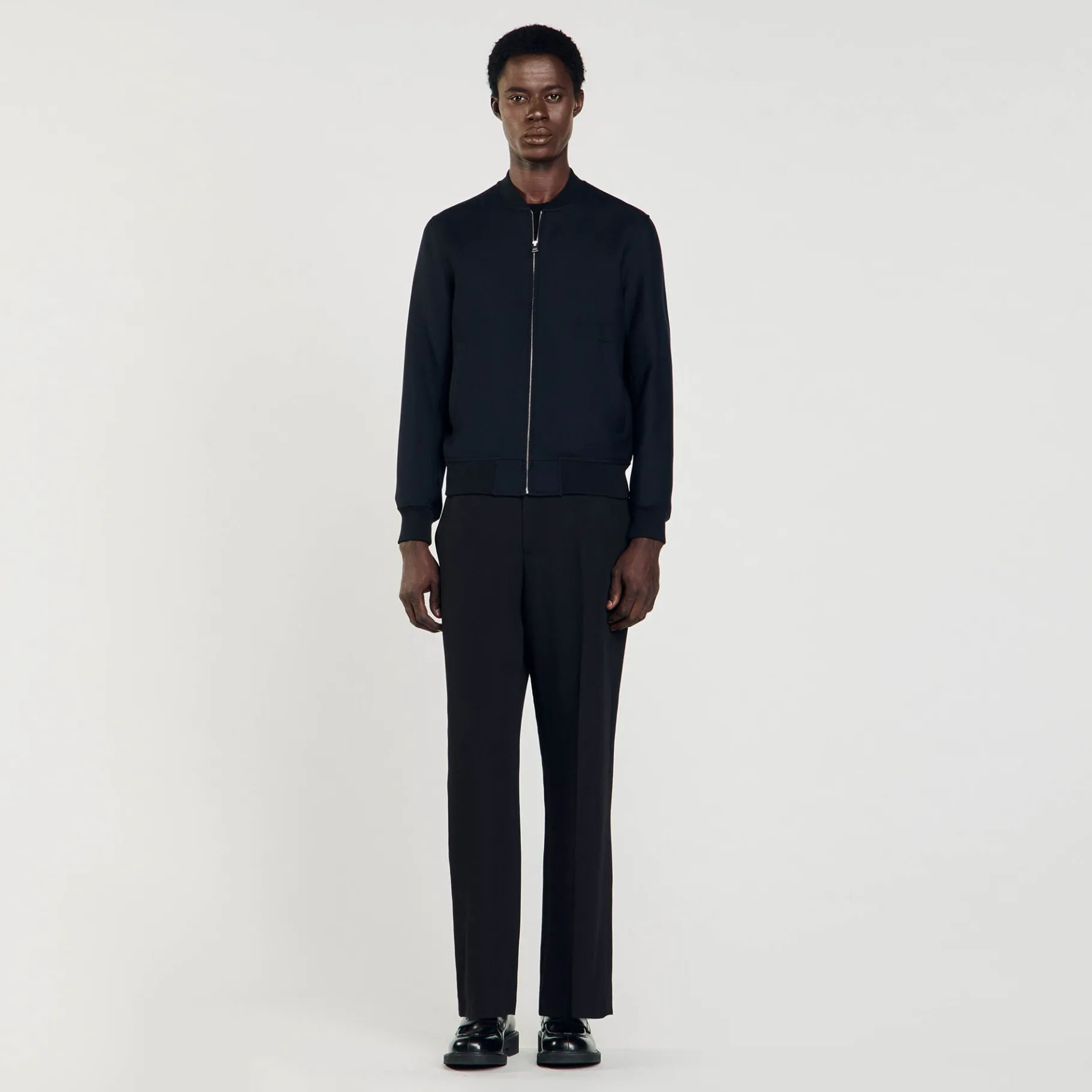 Sandro Paris Casacos E Jaquetas-Jaqueta De Beisebol Com Ziper