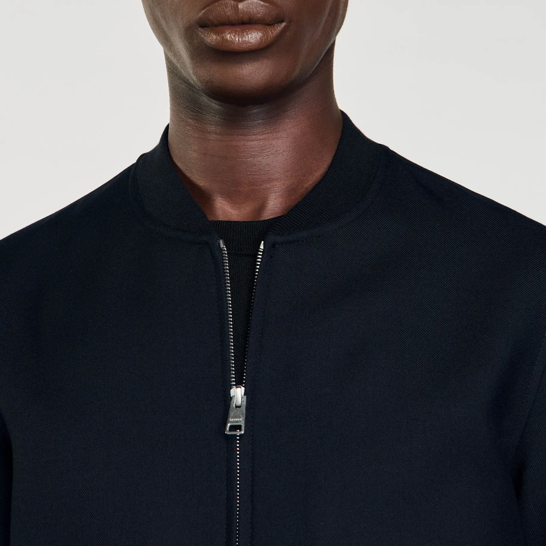 Sandro Paris Casacos E Jaquetas-Jaqueta De Beisebol Com Ziper