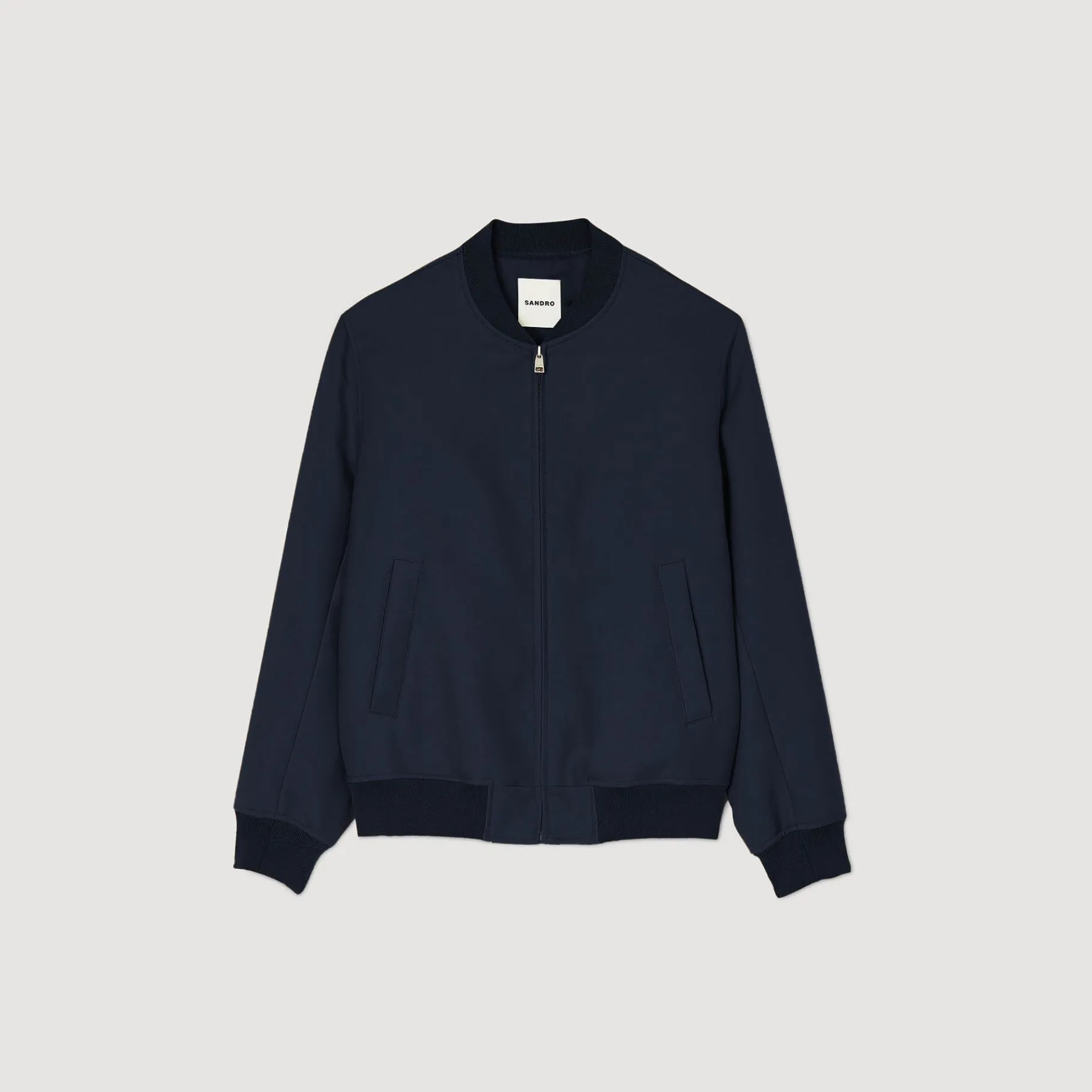 Sandro Paris Casacos E Jaquetas-Jaqueta De Beisebol Com Ziper