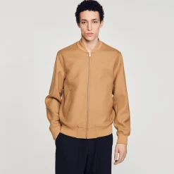 Sandro Paris Casacos E Jaquetas-Jaqueta De Beisebol Com Ziper