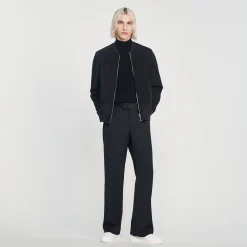 Sandro Paris Peles-Jaqueta De Camurca